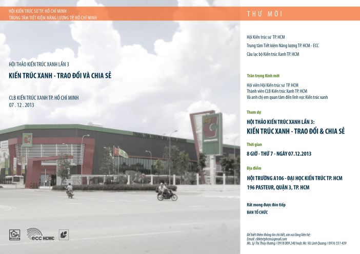 Hội thảo Kiến Trúc Xanh Lần 3_2